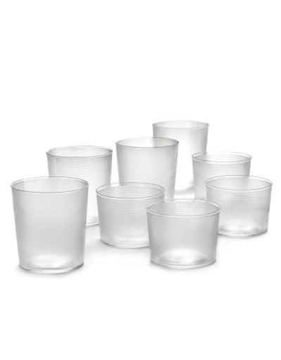 Serax - Merci - Glas L La Nouvelle Table - Set van 4
