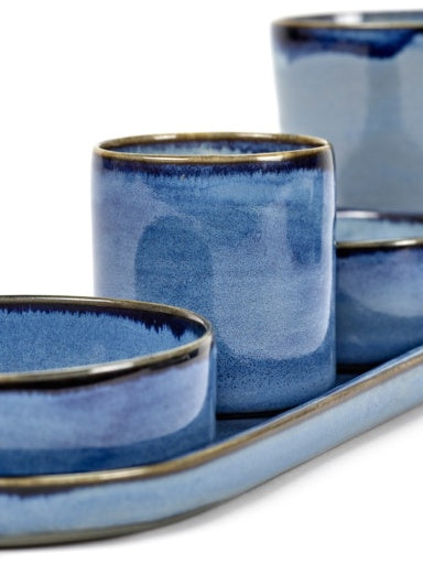 Serax - Anita Le Grelle - Ovaal Bord Blauw