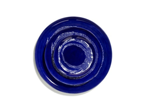 Serax - Ottolenghi - Serveerbord Donkerblauw Dots Wit Feast