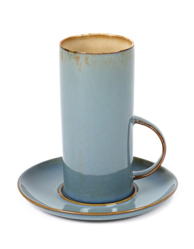 Serax - Anita Le Grelle - Theekop Smoky Blue/Misty Grey