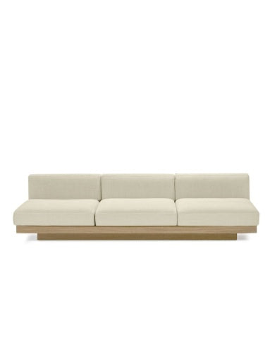 Serax - Vincent Van Duysen - Bench 3-Zit Outdoor Chalk Rudolph