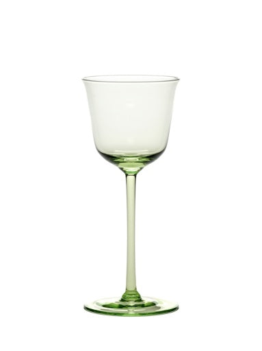Ann Demeulemeester - Witte Wijnglas Transparant Grace - Set van 4