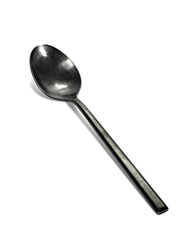 Serax - Pascale Naessens - Dessertlepel Zwart Pure - Set van 6