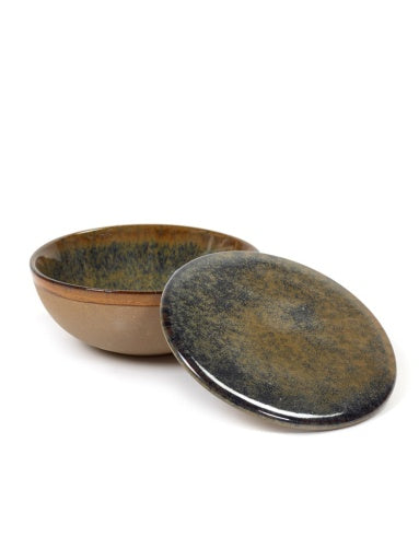 Serax - Sergio Herman - Kom met Deksel Indi Grey Surface