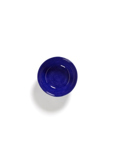 Serax - Ottolenghi - Kom L Donkerblauw Stripes Wit Feast - Set van 4